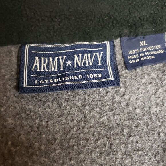 Gray Fleece Vest by ARMY NAVY - Picture 8 of 8